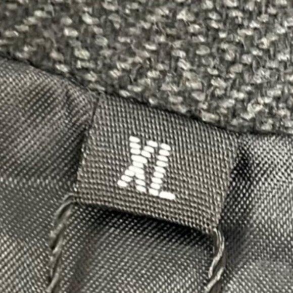 JYDress Women’s Dark Gray Herringbone Vest Button Down Sleeveless Size XL - New - Picture 7 of 8